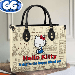 Hello Kitty Happy Day Leather Bag