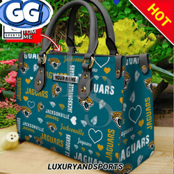 Jacksonville Jaguars NFL Combine Leather Handbag