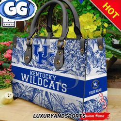 Kentucky Wildcats Women Leather Handbag