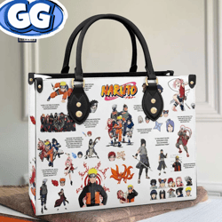 Naruto Friends Leather Bag