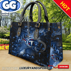Tennessee Titans NFL Draft Leather Handbag