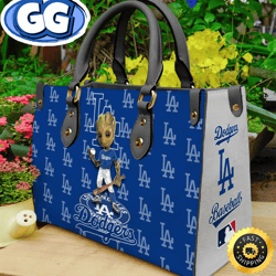 Los Angeles Dodgers Groot Women Leather Hand Bag, 86