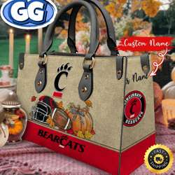 NCAA Cincinnati Bearcats Autumn Women Leather Bag, 185