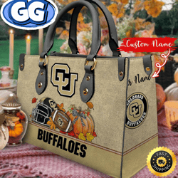 NCAA Colorado Buffaloes Autumn Women Leather Bag, 190