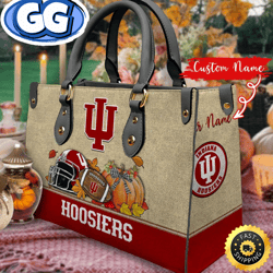 NCAA Indiana Hoosiers Autumn Women Leather Bag, 207