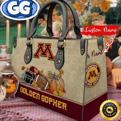 NCAA Minnesota Golden Gophers Autumn Women Leather Bag, 230