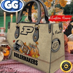 NCAA Purdue Boilermakers Autumn Women Leather Bag, 273