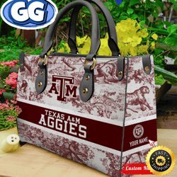 NCAA Texas A_M Aggies Women Leather Hand Bag, 288