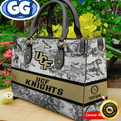 NCAA UCF Knights Women Leather Hand Bag, 295