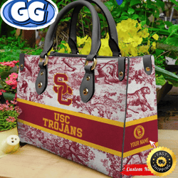 NCAA USC Trojans Women Leather Hand Bag, 298