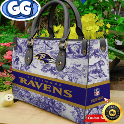 NFL Baltimore Ravens Women Leather Bag, 354