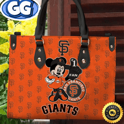 San Francisco Giants Minnie Women Leather Hand Bag, 466