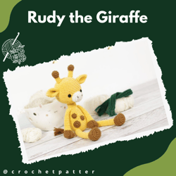 Rudy the Giraffe crochet