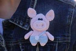 Pig Crochet Pattern. Amigurumi Pattern.