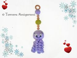 Crochet Pattern Octopus Pendant