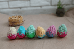rochet Pattern Easter Eggs