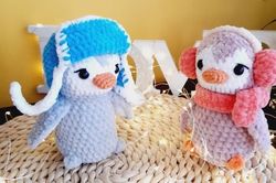Penguin Crochet Pattern, Amigurumi Toy