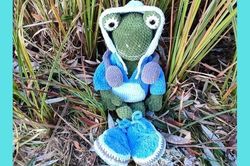 Crochet Pattern Frog and Crochet All Cloth