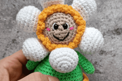 Crochet Pattern Flower in a Pot
