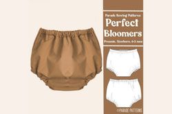 Perfect Bloomers Sewing Pattern