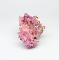 A cluster of small crystals tourmaline | A rare Siberian specimen for collecting minerals