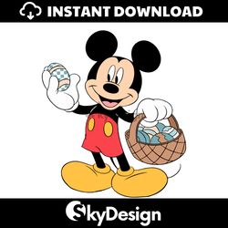 Disney Mickey Easter Egg SVG