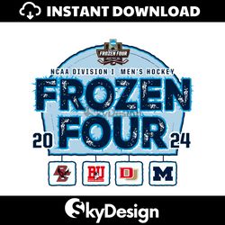2024 NCAA Division I Mens Hockey Frozen Four SVG