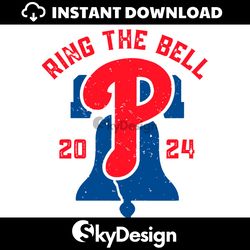 Ring The Bell 2024 Philadelphia Phillies SVG