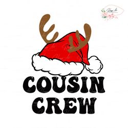 Cousin Crew Christmas Family Reunion SVG