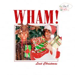 Vintage Last Christmas Wham And Andrew Ridgeley Png