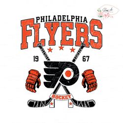 Vintage Philadelphia Flyers 1967 Hockey Svg Digital Download