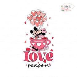 Love Season Mickey Minnie Disney Cup SVG