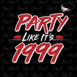 Retro Party Like Its 1999 Bills SVG