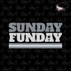Dallas Cowboys Sunday Funday SVG