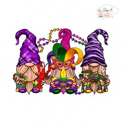 Mardi Gras Gnome Funny Festival PNG