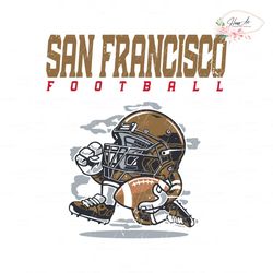 Vintage NFL San Francisco Football SVG