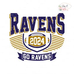NFL Football Go Ravens 2024 SVG