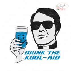 Detroit Football Drink The Kool Aid Jim Jones SVG