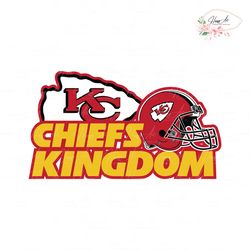 Kansas City Chiefs Kingdom Helmet SVG