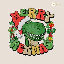 Toy Story Christmas Merry Rexmas PNG