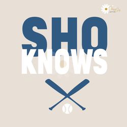 Shohei Ohtani Sho Knows MLB SVG