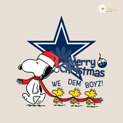 Snoopy And Woodstock We Dem Boyz SVG