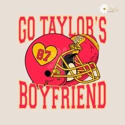 Go Taylors Boyfriend Kansas City Football Helmet Svg