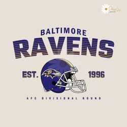 Baltimore Ravens AFC Divisional Round SVG