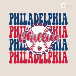 Philadelphia Phillies Baseball MLB SVG