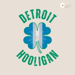Vintage Detroit Hooligan Saint Patrick SVG
