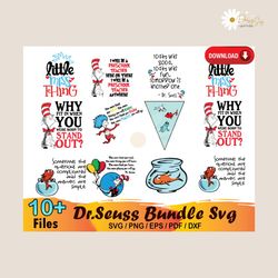 10+ Dr Seuss Quotes Bundle Svg