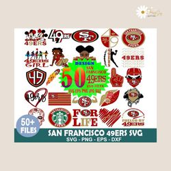 San Francisco 49ers Football Team Logo SVG Bundle