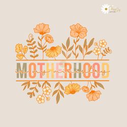 Floral Motherhood Is My Ministry SVG