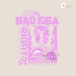 Olivia Rodrigo Bad Idea Right Music Album SVG